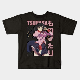 Monogatari - Tsubasa Hanekawa Kids T-Shirt